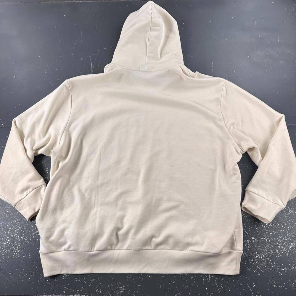 Polo Ralph Lauren Hoodie Mens 3XB Cream Ivory Teddy Bear Hand warmer Pockets NWT - Picture 7 of 7